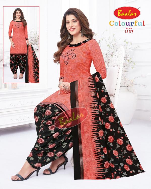 Baalar Colourful Vol-15 Cotton Designer Readymade Suit